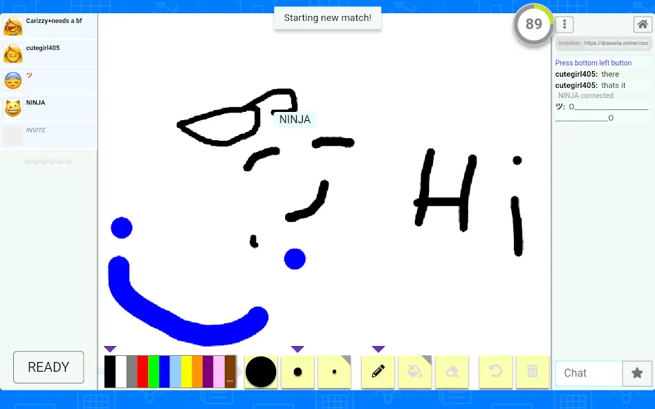 Drawaria.Online - Pictionary / [МОД Unlimited Money] Screenshot 5