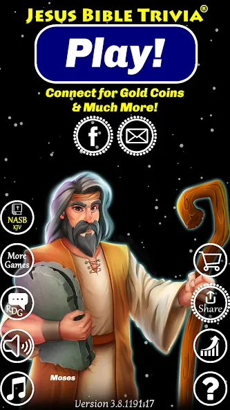 Jesus Bible Trivia Games Quiz (Джизус Библ Тривиа Геймс Квиз) [МОД Menu] Screenshot 1