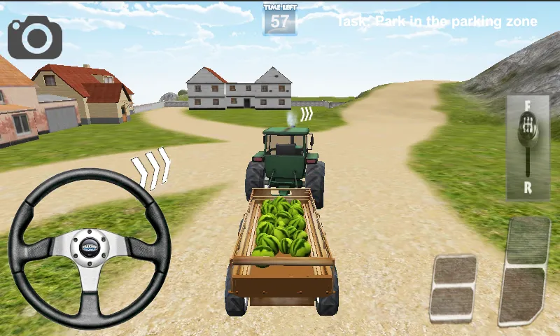 Tractor Farming Simulator 3D [МОД Бесконечные деньги] Screenshot 2