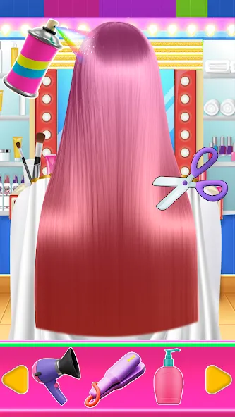 Fashion Braid Hairstyles Salon [МОД Menu] Screenshot 3