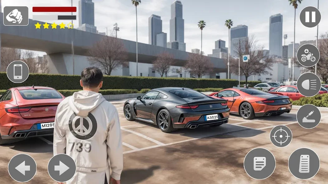 Car Simulator - Open world 3D [МОД Mega Pack] Screenshot 1