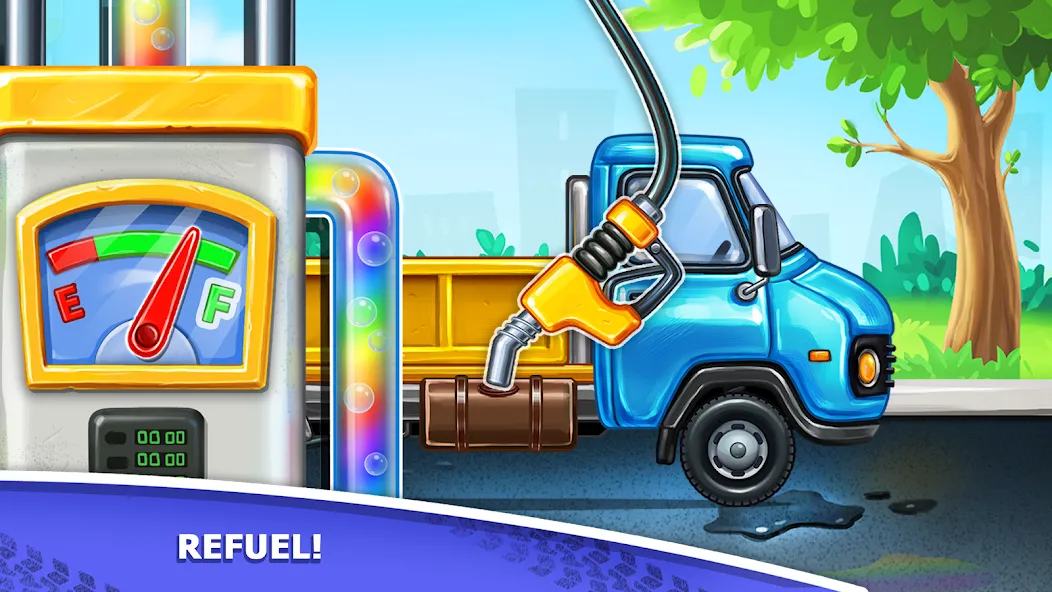 Kids truck games Build a house [МОД Меню] Screenshot 3