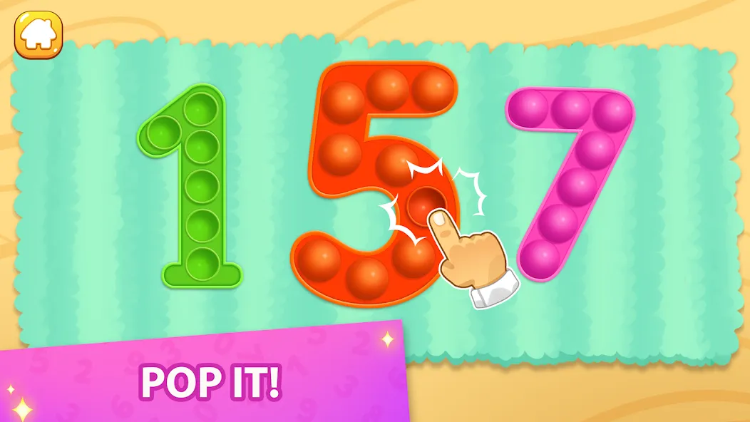 Numbers for kid Learn to count [МОД Много монет] Screenshot 1