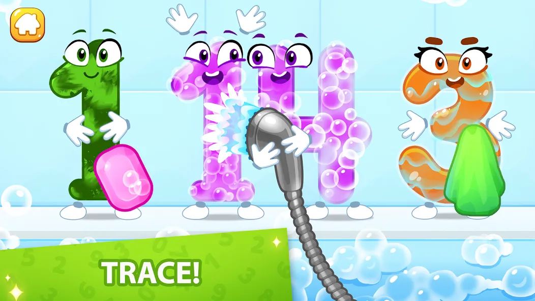 Numbers for kid Learn to count [МОД Много монет] Screenshot 4