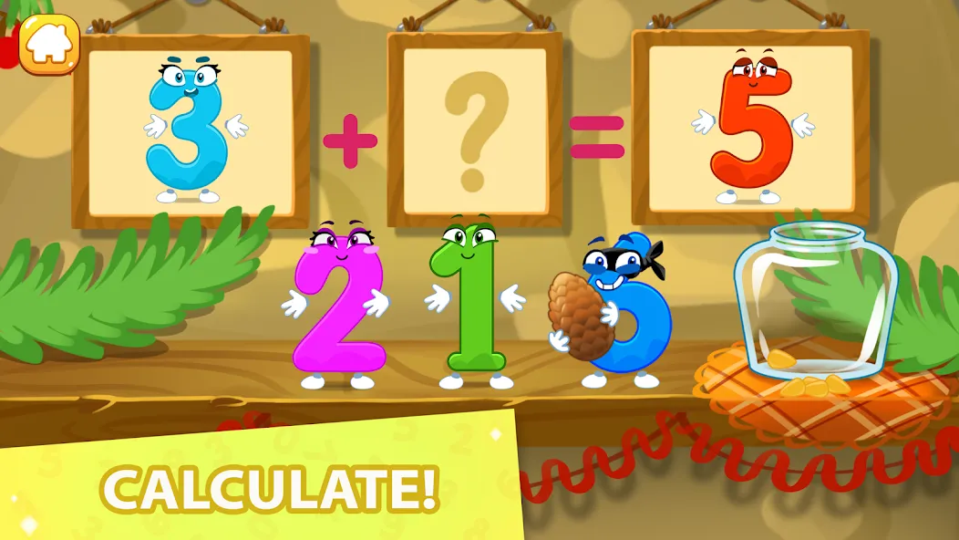 Numbers for kid Learn to count [МОД Много монет] Screenshot 5