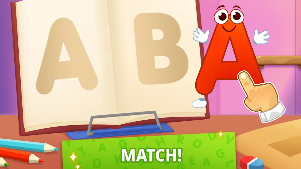 ABC kids! Alphabet, letters [МОД Много денег] Screenshot 2