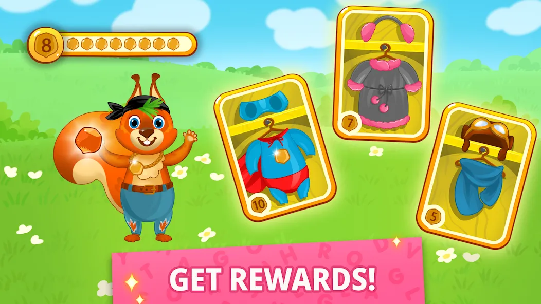 ABC kids! Alphabet, letters [МОД Много денег] Screenshot 5