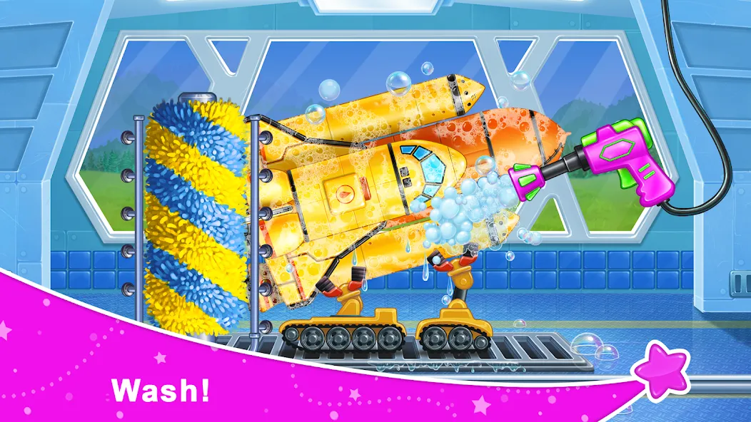 Rocket 4 space games Spaceship [МОД Много монет] Screenshot 4