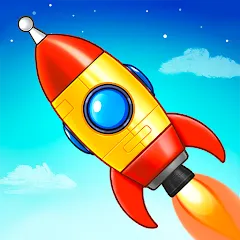 Взлом Rocket 4 space games Spaceship  [МОД Много монет]