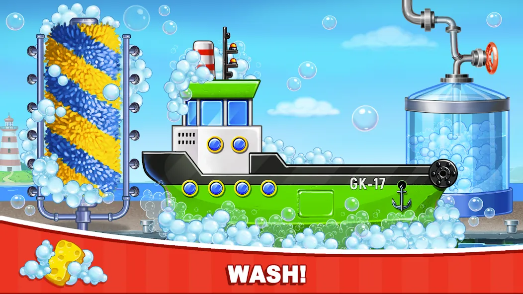 Car games Bulldozer for kids 5 [МОД Много монет] Screenshot 3