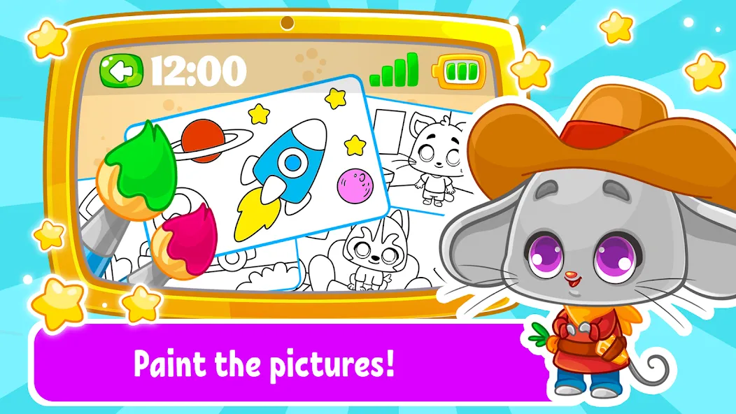 Babyphone & tablet: baby games [МОД Mega Pack] Screenshot 3