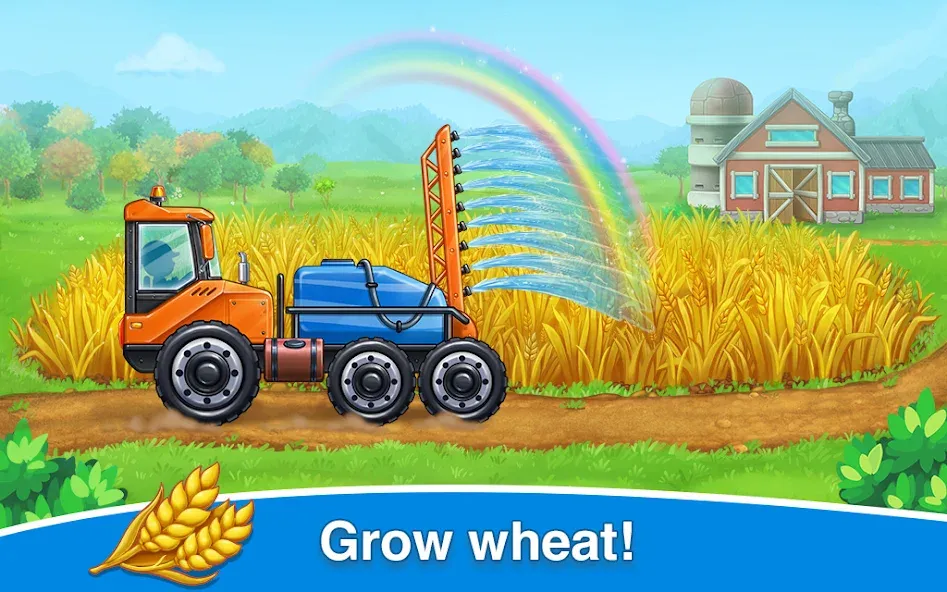 Farm land & Harvest Kids Games [МОД Menu] Screenshot 3
