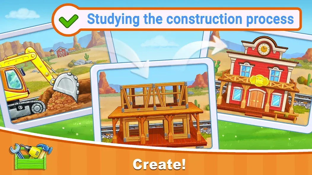 Train Games for Kids: station [МОД Меню] Screenshot 4