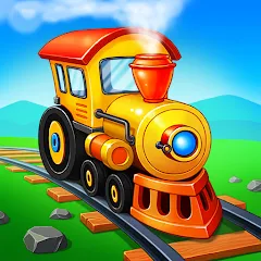 Скачать взломанную Train Games for Kids: station  [МОД Меню]