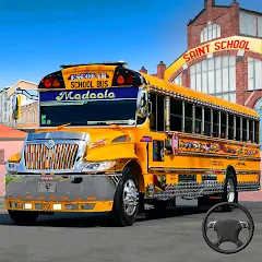 Взлом School Bus Transport Simulator (Школьный Автобусный Транспортный Симулятор)  [МОД Бесконечные монеты]