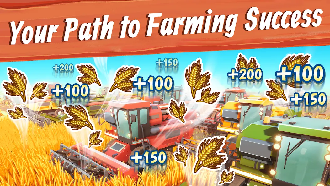 Big Farm: Mobile Harvest (Биг Фарм) [МОД Много денег] Screenshot 1