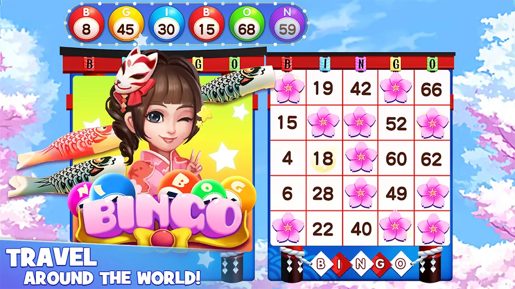 Bingo Lucky: Play Bingo Games (Бинго Лаки) [МОД Бесконечные монеты] Screenshot 4