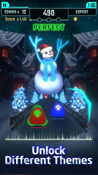 Beat Swiper (Бит Свайпер) [МОД Unlocked] Screenshot 2