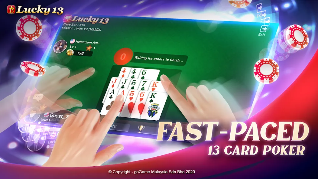 Lucky 13: 13 Poker Puzzle (Лаки 13) [МОД Mega Pack] Screenshot 4