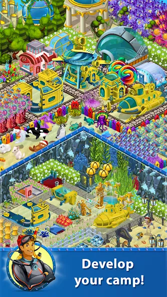 Treasure Diving [МОД Много монет] Screenshot 5