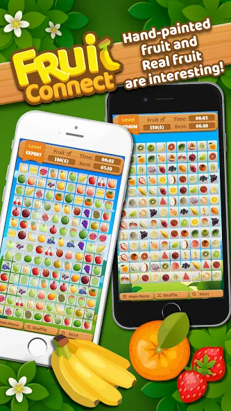 Fruit Connect (Фрукт Коннект) [МОД Unlocked] Screenshot 1