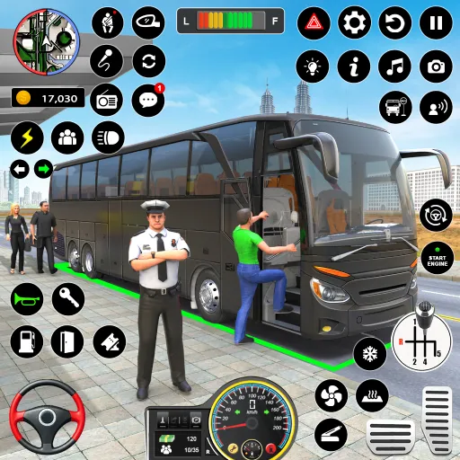 Bus Simulator - Driving Games [МОД Menu] Screenshot 1