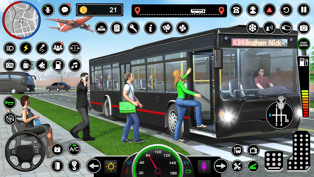 Bus Simulator - Driving Games [МОД Menu] Screenshot 2