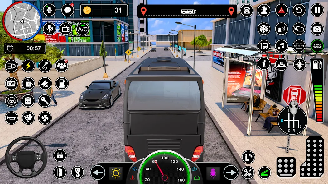 Bus Simulator - Driving Games [МОД Menu] Screenshot 3