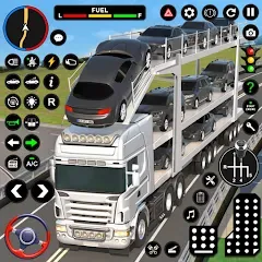 Скачать взломанную Car Transport - Truck Games 3D  [МОД Unlocked]