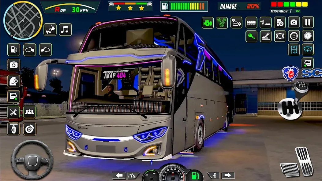 Public Coach Bus Driving Game (Паблик Коуч Бас Драйвинг Гейм) [МОД Меню] Screenshot 1
