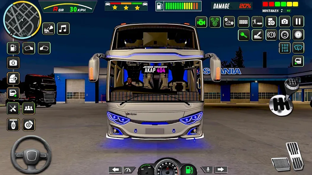 Public Coach Bus Driving Game (Паблик Коуч Бас Драйвинг Гейм) [МОД Меню] Screenshot 2