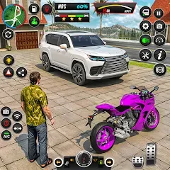 Взломанная GT Bike Racing Game Moto Stunt (ДжиТи Байк Рейсинг Гейм Мото Стант)  [МОД Бесконечные деньги]