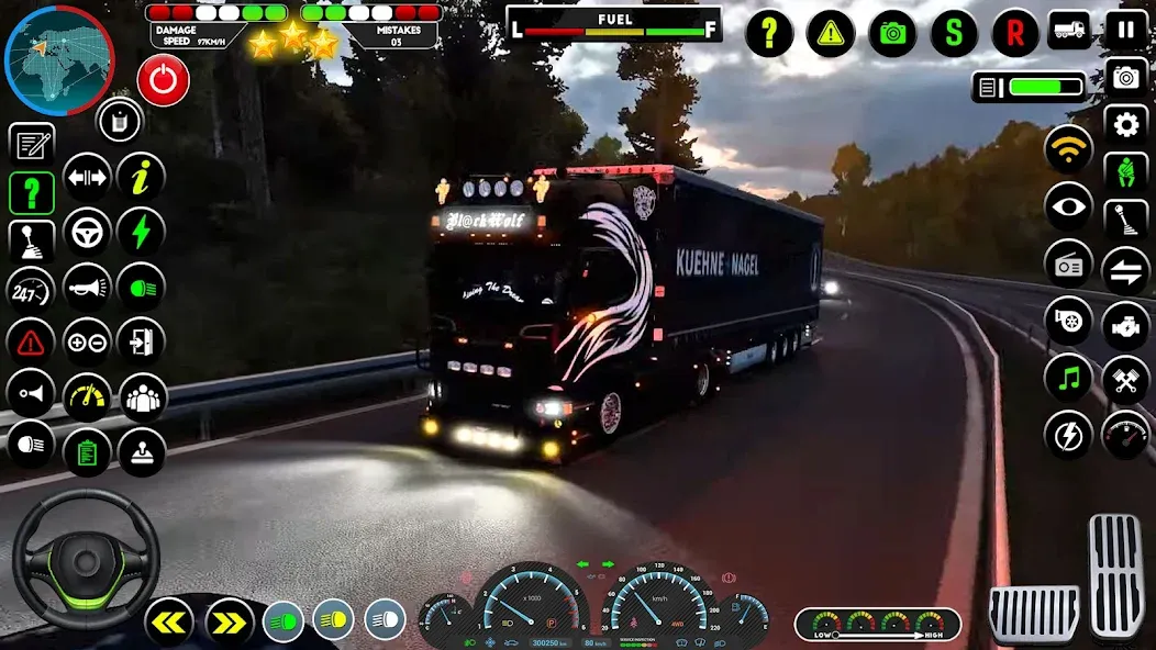 Truck Driving Euro Truck Game [МОД Mega Pack] Screenshot 2