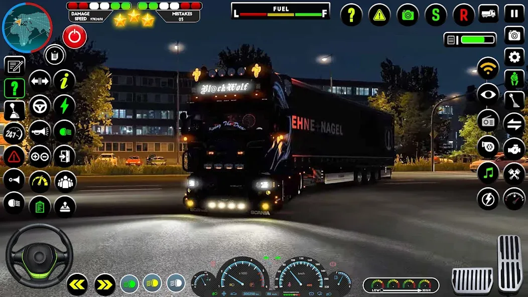 Truck Driving Euro Truck Game [МОД Mega Pack] Screenshot 5