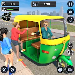 Скачать взлом Tuk Tuk Auto Driving Games 3D  [МОД Unlimited Money]