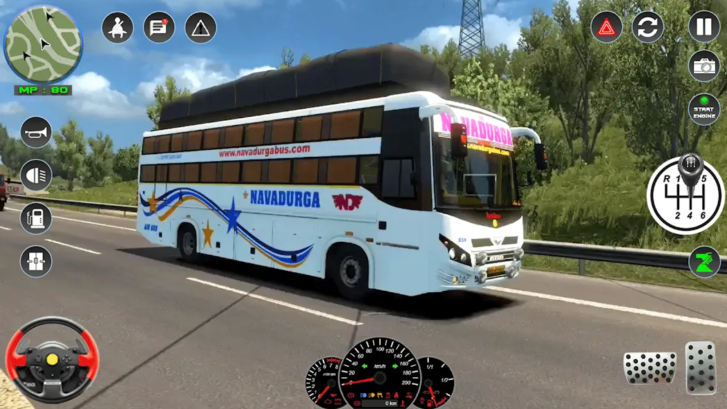 City Bus Driving: Bus Games 3D [МОД Бесконечные монеты] Screenshot 2