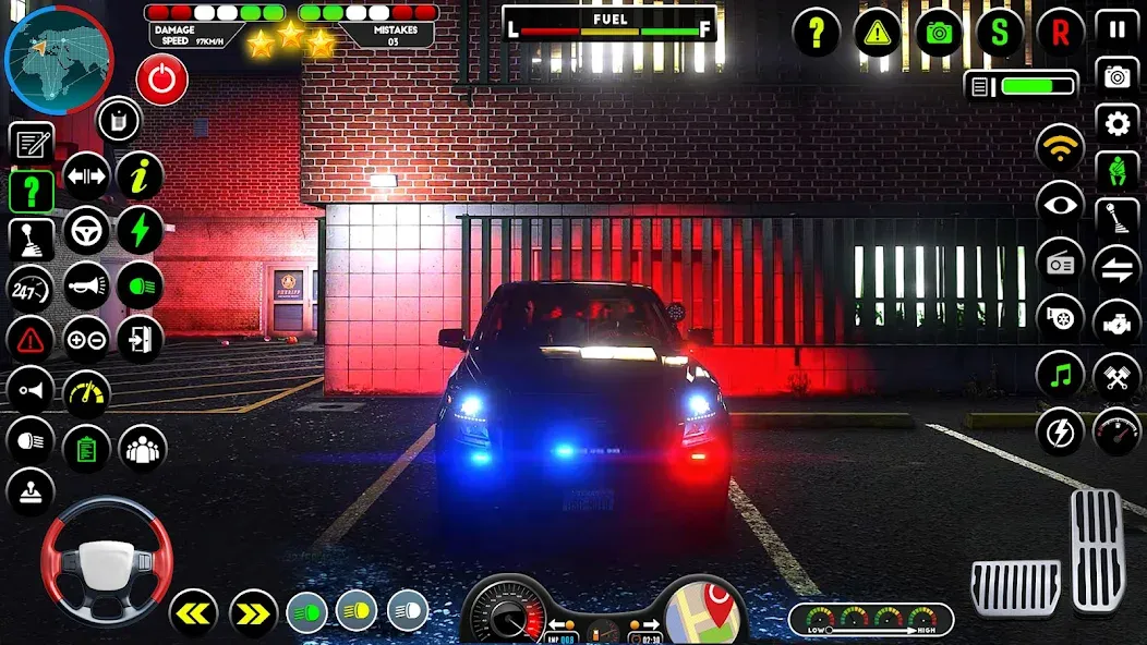 NYPD Police Car Parking Game [МОД Много монет] Screenshot 2