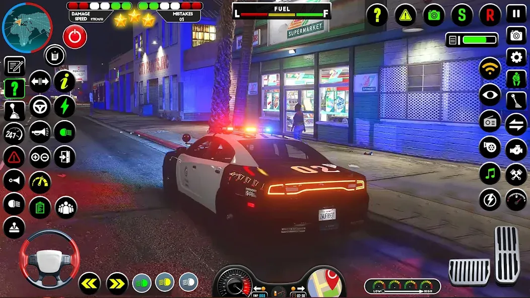 NYPD Police Car Parking Game [МОД Много монет] Screenshot 4