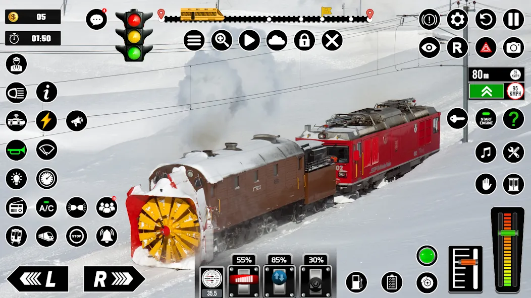 Railway Train Simulator Games [МОД Unlocked] Screenshot 4