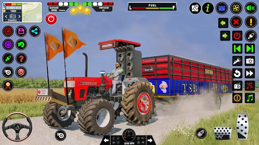 Tractor Driving - Tractor Game [МОД Mega Pack] Screenshot 1