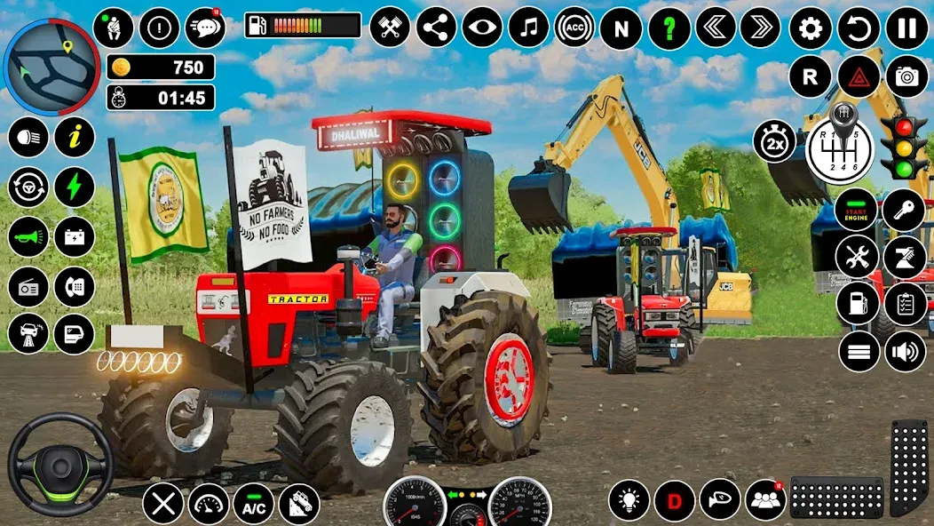 Tractor Driving - Tractor Game [МОД Mega Pack] Screenshot 3