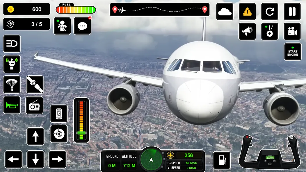 Pilot Simulator: Airplane Game [МОД Unlimited Money] Screenshot 2
