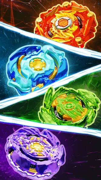 Spinner Battle: Merge Master [МОД Бесконечные деньги] Screenshot 2