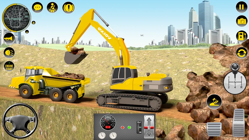 Builder City Construction Game (ткман Городское Строительство) [МОД Menu] Screenshot 3