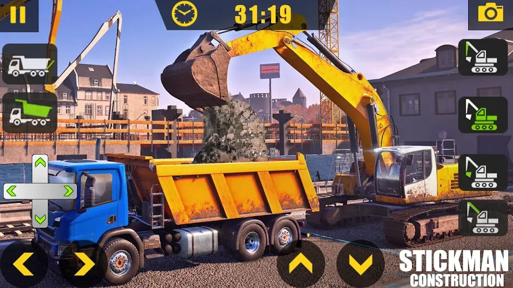 Builder City Construction Game (ткман Городское Строительство) [МОД Menu] Screenshot 5