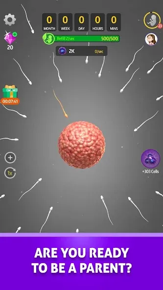 Idle 9 Months (Айдл 9 месяцев) [МОД Все открыто] Screenshot 1