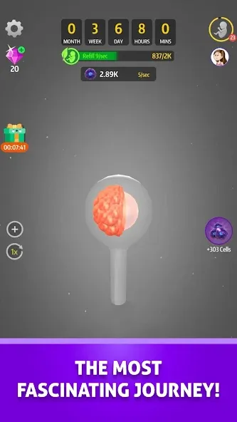 Idle 9 Months (Айдл 9 месяцев) [МОД Все открыто] Screenshot 2