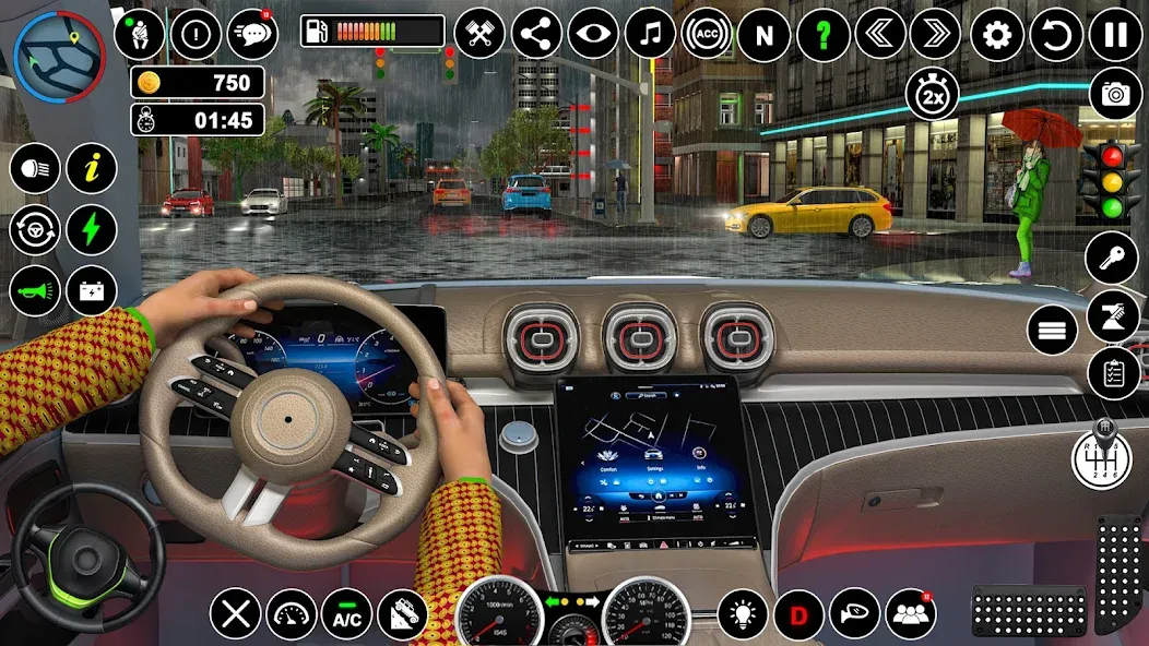 Russian Taxi Driving Simulator [МОД Unlocked] Screenshot 1