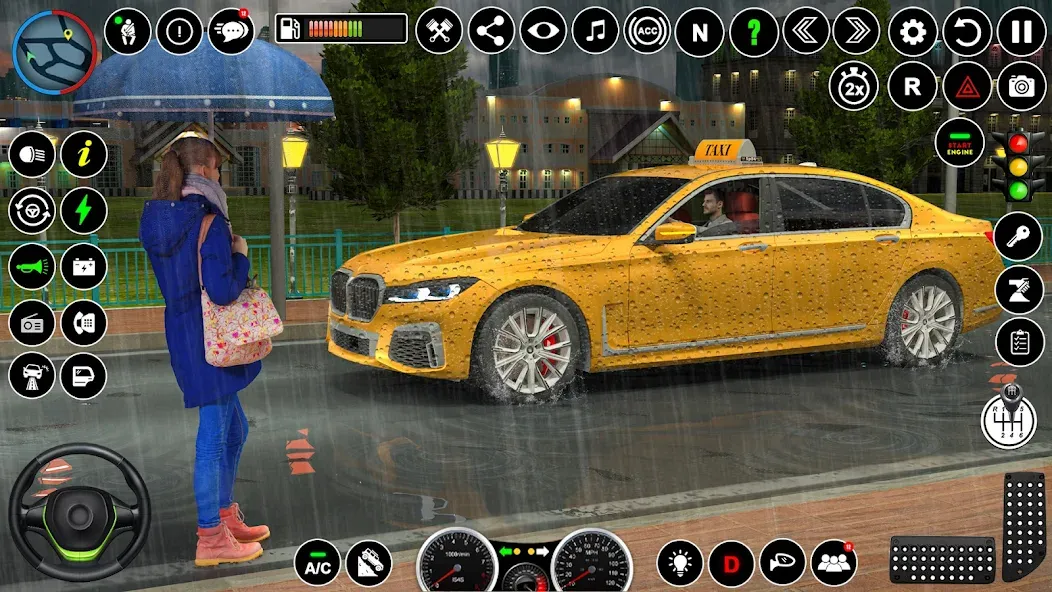 Russian Taxi Driving Simulator [МОД Unlocked] Screenshot 3