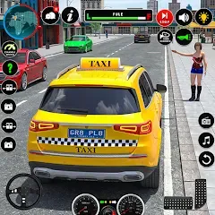 Скачать взломанную Russian Taxi Driving Simulator  [МОД Unlocked]
